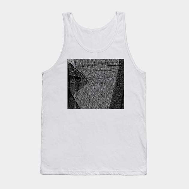 Structure in black. Tank Top by robelf